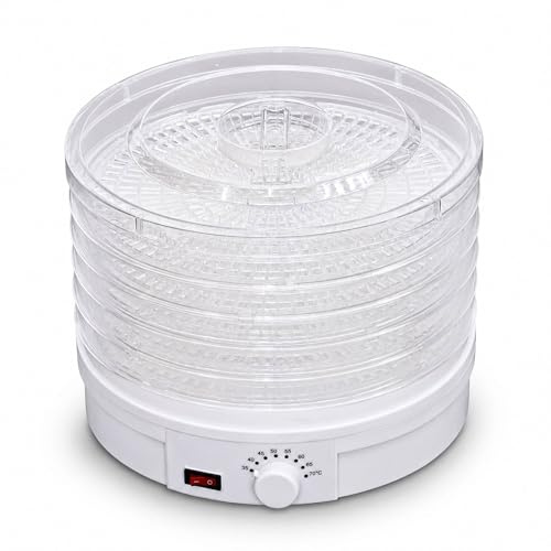 Oypla Electrical Food Dehydrator Machine with Thermostat Control