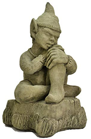 Johnie-Garden Ornament-Gargoyle-Sculpture Stone Statue-Home-Decorative Gift