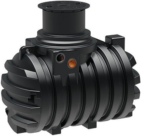 STABILO Sanitaer Kunststoff PE Erdtank Set-5 2200l Regenwassertank Zisterne Regenwasserspeicher Regenwasser Wassertank Regentank unterirdisch Garten