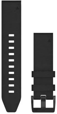 Garmin Quickfit-Armband 22mm, passend für Fenix-Serie, Epix (PRO) 47mm, Forerunner 935/945/ 955/965, Marq-Serie, Approach S60/ S70-47mm, D2 Delta, D2 Mach1, Descent G1, Quatix -Serie, Schwarz
