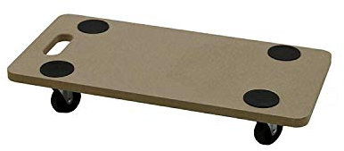 200KG Wheeled Platform Dolly Furniture Mover Transport Roller Trolley