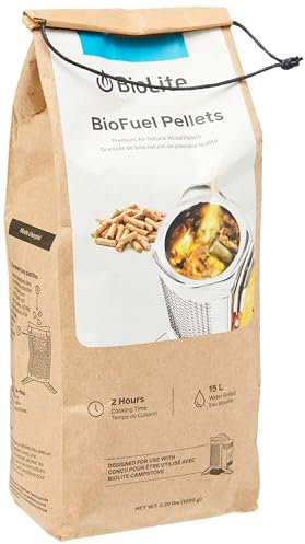 Biolite Biofuel - Pellet di legno da cucina, colore: marrone