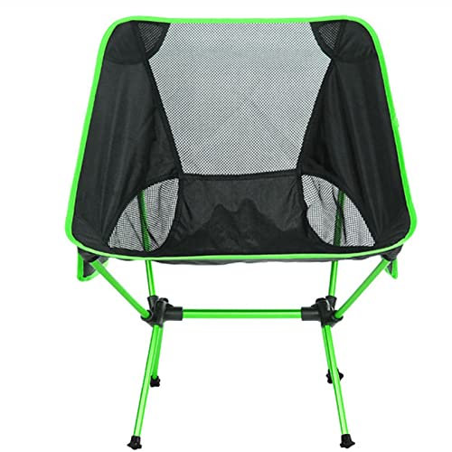 HUHJYUGE Klappstuhl Für Outdoor, Campingstuhl Faltbar, Campingstuhl Klappbar Klein, Angelstuhl Klappbar Leicht Mit Getränkehaltern Und Große Seitentasche, Gartenstuhl (D)
