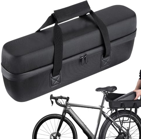 HunicandIU Akku Tasche Für Reisen, E- Batterie Tasche Wasserdicht, Feuerfeste Batterien Safe Box Zubehör Für Elektrische Fahrräder, Sicherheitstasche Für Fahrrad-Batterien Lagerung Transport