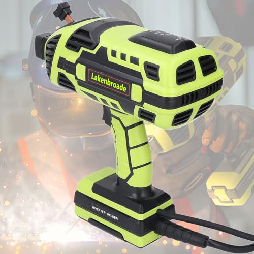 Lakenbroade Máquina de soldar, Soldador de Mano de 110 V/220 V con inversor IGBT 6 ajustes de Corriente Variables, Soldador portátil ARC con máscara de Soldadura, Kit de Soldadura eléctrica
