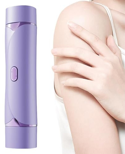 Uhngw Elektro -Bikini -Trimmer, Bikini -Trimmer - Schnurlose Doppelköpfe Körperhaar Trimmer,Pflege -Kit für Gesicht Lip Chin Achselbeine, persönlicher Groomer für Ausflug