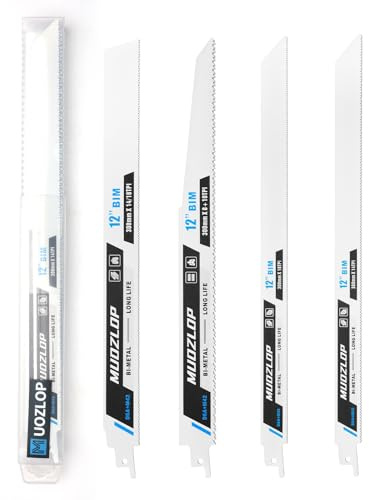 MUOZLOP 5 Pack Säbelsägeblätter Set für Metall