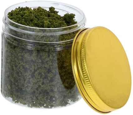 STOBOK Coarse Model Powder for Diorama Scenery 185ml Static Grass for Miniature Train Layouts DIY Model Kits Realistic Miniature Landscape Supplies