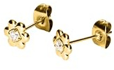 Purelei Flower Studs – wasserfest | Ohrstecker in Blumenform mit funkelnden Zirkoniasteinen | Edelstahl & 14K/18K Vergoldung | Symbol für Leichtigkeit & Lebensfreude