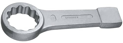 GEDORE Schlag-Ringschlüssel 22 mm, Hochpräzise Schlüsselweite, Robust für Industrie & Handwerk, Made in Germany - 22mm