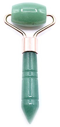 HoitoDeals Starker Mini-Gesichtsroller für Frauen, Schlankheitsmassagegerät, 1 Stück Jade