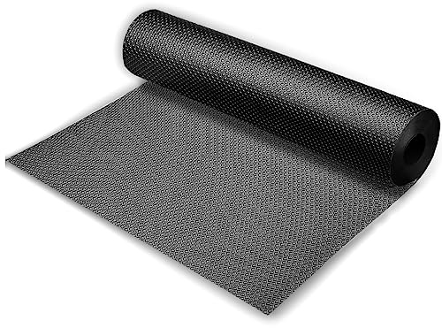 Helidrago Bearded Dragon Tank Accessories, Reptile Substrate Floor, Leopard Gecko Tank Liner Mat for 40 Gallon, 20 Gallon, 50 Gallon,75 Gallon Lizard Tank, Black