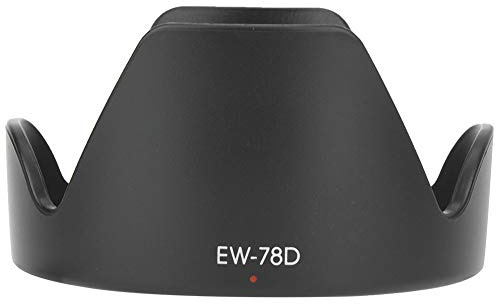 EW‑78D Gegenlichtblende Streulichtblende für Objektivanschluss Kamera-Gegenlichtblende Schattenschutz ABS Ersatz für das EF S 18‑200 mm F 3,5‑5,6 is Objektiv