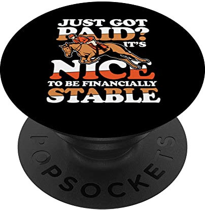 Just Got Paid? It's Nice To Be Financially Stable PopSockets mit austauschbarem PopGrip