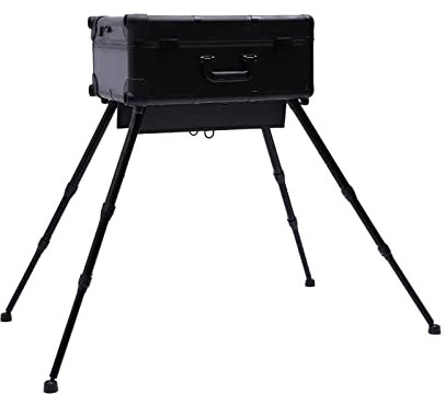 Kosmetikkoffer Trolley Schminkkoffer Make-up Koffer Beauty Case mit 4 Rollen & Beleuchtung & Spiegel Profi-Schminkstation