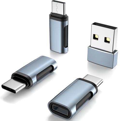 Adaptateur Lig-hting vers USB C, 3 adaptateurs Li-ghting vers USB B B, charge rapide et transfert de données; Compatible avec Phone 15 / 15 plus / 15 pro, la fonction OTG n'est pas prise en charge.