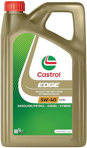Castrol EDGE 5W-40 A3/B4 Motoröl, 5L, Gold