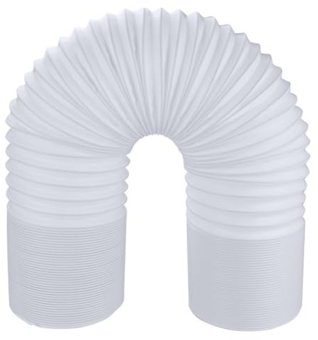 Abluftschlauch, Klimaanlagen-Abluftschlauch-Adapter, 130/150 mm Durchmesser, flexibler PVC-Schlauch, flexibles PVC-Rohr, Lüftungsschlauch für Klimaanlagen, Wäschetrockner, Dunstabzugshauben (150mm*2m)