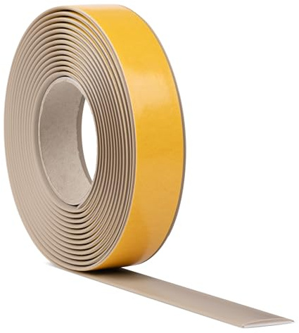 Quest Profilo di Transizione PVC 50 mm Autoadesivo - Beige, 5 m