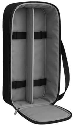 GALAGLOW Kühltasche für Weinflaschen, 2 x 75 cl – verstärkt, abnehmbarer Trenner, sicherer Transport – verstellbarer Schultergurt & Griff – ideal als Geschenk, Wein, Tourismus, Boot, Picknick, Camping