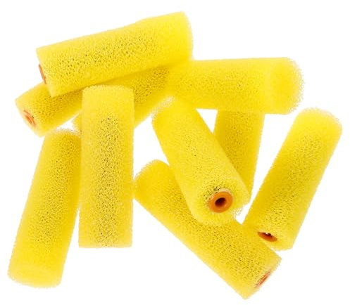 Homoyoyo 1 Satz Stickwalzenbürste Trockenbau-farbroller Farbroller-nickerchen Trockenbauwalze Schaumstoff-farbroller Nachfüllungen Für Farbroller Fusselrolle Zum Malen Schwamm 10 Stück