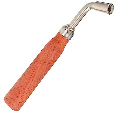 Mikinona Professioneller Schraubenschlüssel für Hackbrett mit Holz und Metallmaterial Rostfrei und Leicht Tragbar als Dulcimer Stimmwerkzeug für Präzises Stimmen