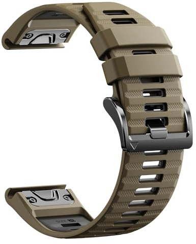 Armband för Garmin Fenix 7/Fenix 6/Fenix 5, Fenix 7X/Fenix 6X/Fenix 5X/7X Pro, Quickfit 22 mm/26 mm, 26mm