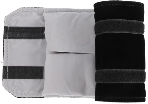 EXHUMKY Organisateur de Bijoux Roulé Petite Taille en Velours Noir, Pochette de Rangement à Bagues Portable, Étui à Bijoux de Voyage Pratique et Pliable, Accessoire Compact pour Rangement