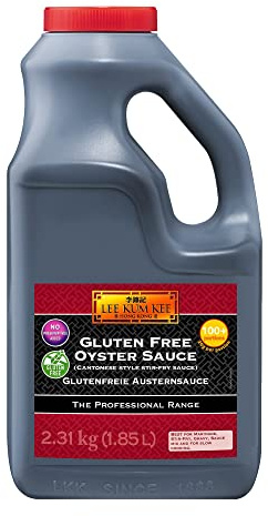 Lee Kum Kee Austernsauce – Glutenfrei – Würzsauce mit Austerngeschmack – 1 x 1,85 l