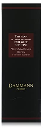 Dammann Earl Grey Yin Zhen - Thé noir , 24 sachets cristal - Dammann Frères