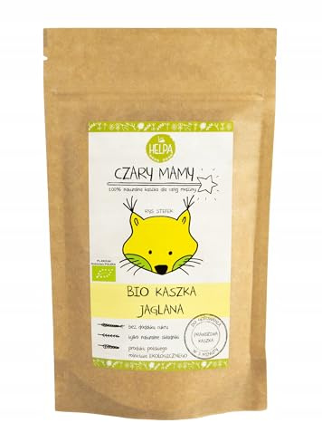 HELPA BIO Hirsebrei 200 g - Babybrei – Hirse – 100% Brei Baby ohne Zusätze – Ohne Zucker – Brei für Kinder – Säuglinge - Frühstücksbrei - Bio-Getreide-Breie