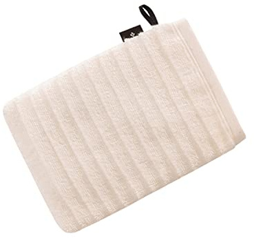 Vossen Mystic RECOT² Waschhandschuh 22 x 16 cm Ivory