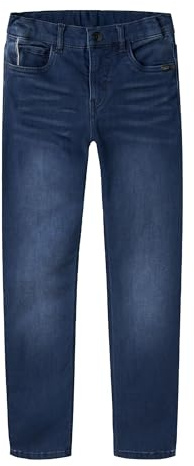 NAME IT Flickor Nkmtheo Dnmclas Pant Noos byxor, Mörkblå denim, 152 cm