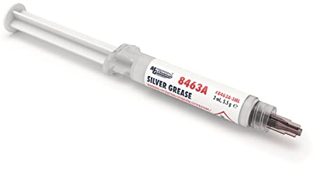 MG Chemicals 8463A-3ML Silver Conductive Grease, Maximum Thermal Conductivity, 5.5 g Dispenser
