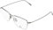 Rodenstock Quadratisch Metall Brillen in Titanium für Herren, Brille mit Sehstärke, optional mit Sonnenbrillen tönung oder Blaulichtfilter (Modell R7118)