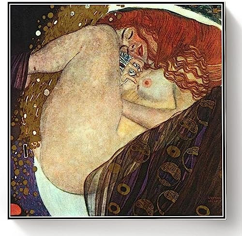 DIY Malsets für Erwachsene Danae Malen von Gustav Klimt Malen nach Zahlen Kit auf Leinwand für Anfänger