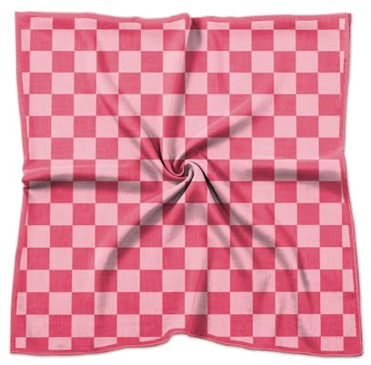 BHAHB Bandana Damen, Halstuch Damen(70x70cm) Satinmaterial mit seidigem Griff, als Kopftuch, Halstuche,Handtaschen-Dekoration,niedliches Design für Frauen Mädchen