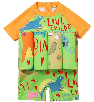 Swim Vest Float Jacket - Kids Swimming Training Flotation Buoyancy Swimsuit for Boys Girls Aged 1-6 Years, Child Swim Ring Perfect for Pool and Swimming Lesson