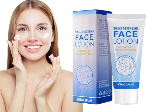 Lotion Anti Transpirant pour Visage,Crème Déodorante Anti Transpirante,Spray Des Déodorants D'antiprespirants,Lotion pour le Visage Absorbant la Sueur,Antitranspirant pour le Visage