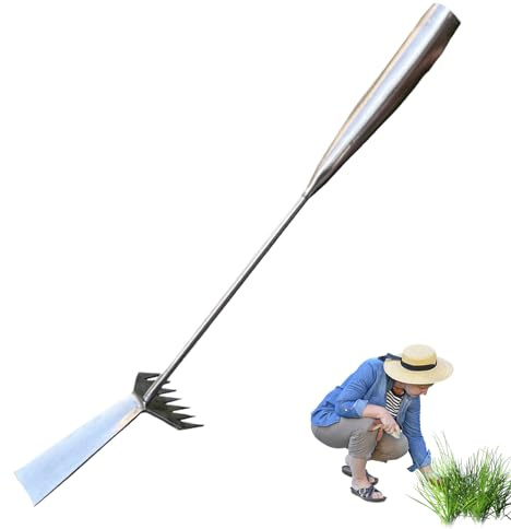 Attrezzo per Diserbo | Estirpatore Manuale Robusto | Estirpatore per Giardinaggio e Prato Tira Piantine | per Estirpazione e Coltivazione del Terreno in Giardino, Cortile, Fattoria e Prato