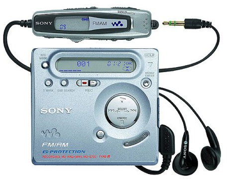 Sony MZ-G755 Recordable MiniDisc Walkman