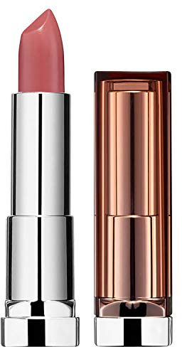 Maybelline New York Make-Up Lippenstift Color Sensational Blush Nudes Lipstick Lust Affair/Kräftiges Rosé mit pflegender Wirkung 1 x 5 g