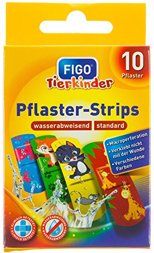 Figo Kinder-Pflaster Zoomotive, 2er Pack (2 x 10 Stück)