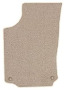 Premium Velourmatte für Opel Corsa C Bj. 2000 – 2006 PREM BEIGE LP runde Befestigungen Veloursfussmatte Automatte Passform Neu