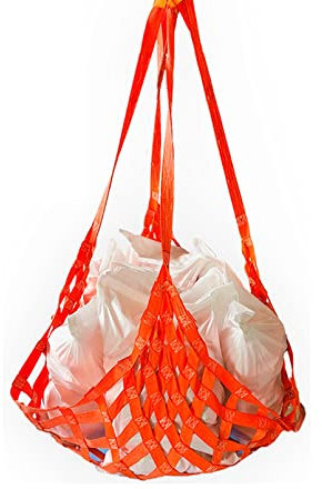GUODDM Hebe Und Bewegungsnetz, Strapazierfähiges Polyester-Schlepphebenetz, Polyester Flachnetzhebezeug, Sicherheitshebenetzgurte, Anhängernetz (Size : 4 X 4M/Mesh 20cm/Load 3.5t)
