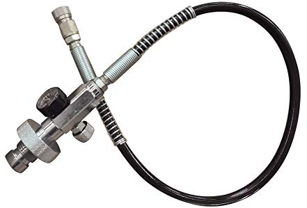 LUNICASHA Station de remplissage de paintball 4500 PSI, kit de chargement pour station de remplissage de paintball PCP, adaptateur de chargement pour station de remplissage PCP pour station de