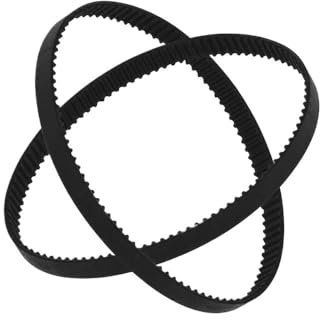 Riemenscheibe Riemen 2 Stück 3D-Druckerriemen T5 Geschlossener Gummi-Zahnriemen, Breite 10 Mm, Umfang 630 Mm
