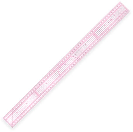 KEARING Mustervergrößerungs - und - Verkleinerungslineal 60 cm–transparent
