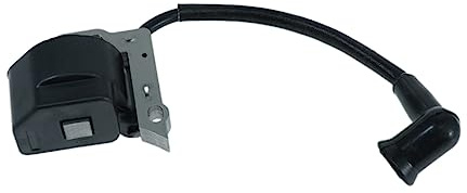 FUTUREORYY Bobina De Encendido para Cortacésped y Motosierra Módulo De Encendido Negro Resistente Recambio para Motor Alta Presión para Arranque Rápido y Eficacia Exteriores