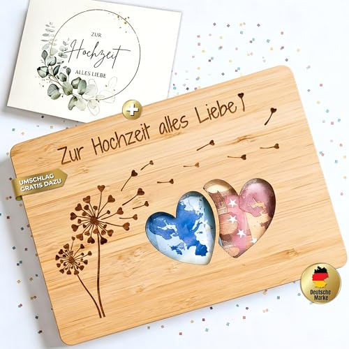 Hochzeitskarte Geldgeschenk Karte Hochzeit Hochzeitsgeschenk Brautpaar Geld